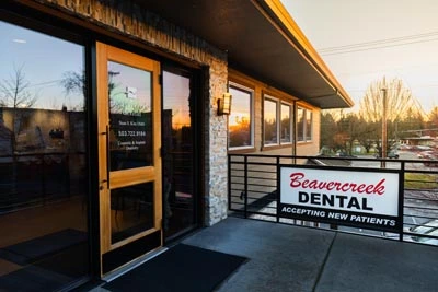 Front office building of Beavercreek Dental in Oregon City, OR